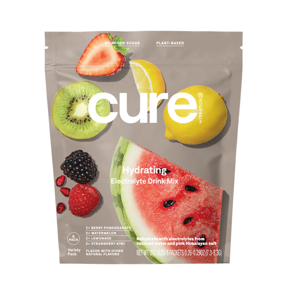 Hydrating Electrolyte Drink Mix - Variety Pack - Cure Hydration | herbOrder