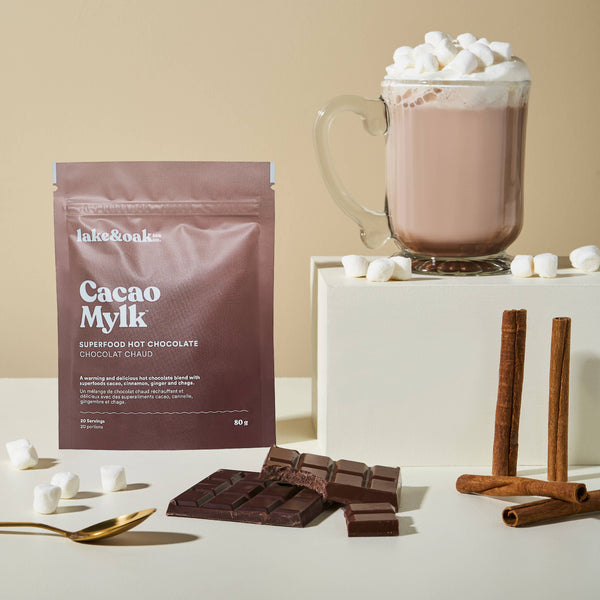 Cacao Mylk with Chaga Mushrooms