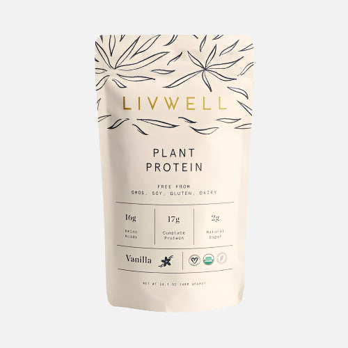 Vanilla Bean Plant Protein Blend - Livwell | herbOrder