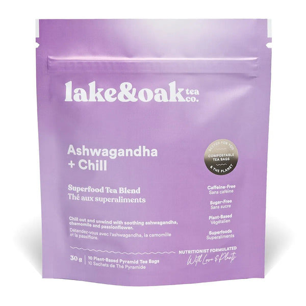 Ashwagandha + Chill - Superfood Tea Blend